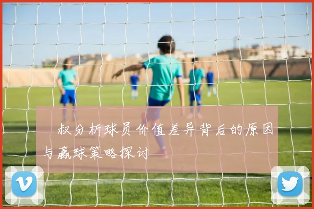 囧叔分析球员价值差异背后的原因与赢球策略探讨